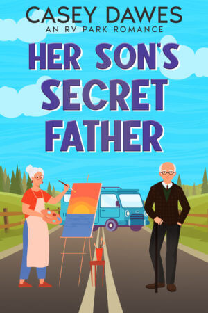 Bookcover for Her Son's Secret Father, a second chance, secret baby contemporary romance